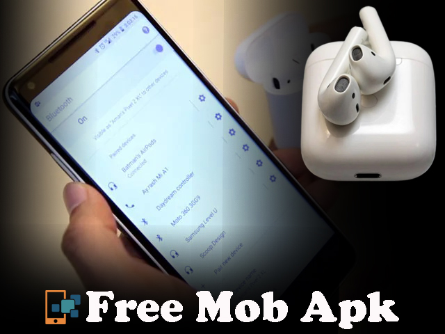 how to connect airpods with android