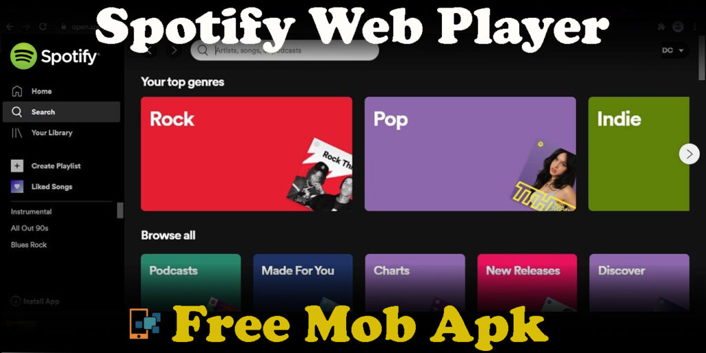 Spotify Web Player